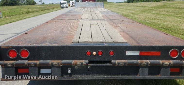 image for item IT9172 2008 Trail King TK110HT-443  drop deck equipment trailer
