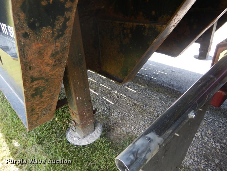 image for item IT9172 2008 Trail King TK110HT-443  drop deck equipment trailer