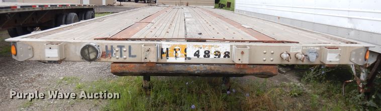 image for item KU9550 1998 Utility  flatbed trailer