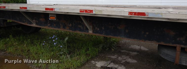 image for item KU9550 1998 Utility  flatbed trailer