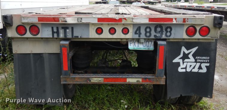 image for item KU9550 1998 Utility  flatbed trailer