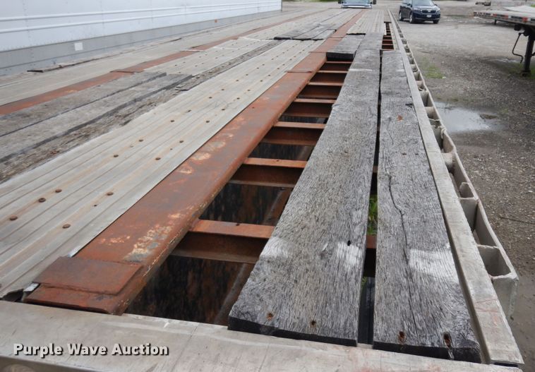 image for item KU9550 1998 Utility  flatbed trailer