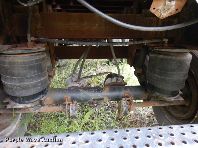 image for item KU9550 1998 Utility  flatbed trailer