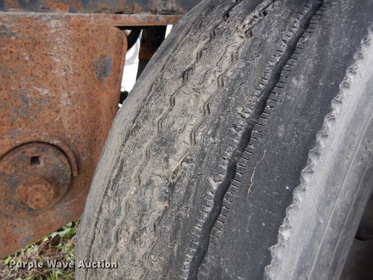 image for item KU9550 1998 Utility  flatbed trailer