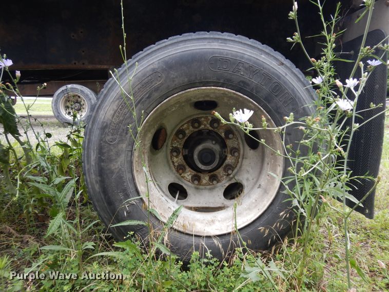 image for item KU9550 1998 Utility  flatbed trailer