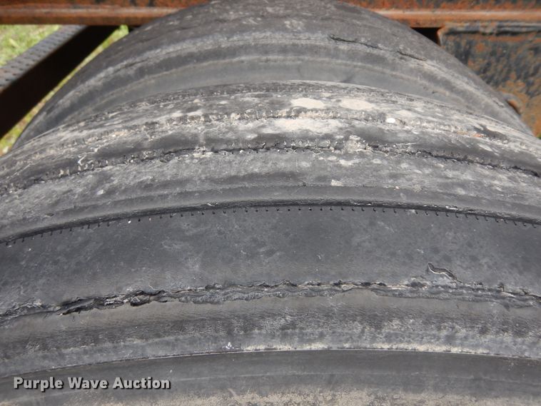 image for item KU9550 1998 Utility  flatbed trailer