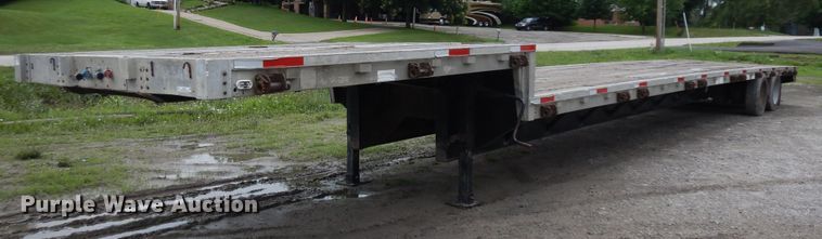image for item KU9551 1995 Wilson CFD-900  drop deck trailer