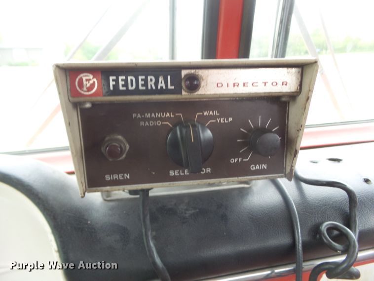 image for item DA7113 1972 Ford C707  pumper fire truck