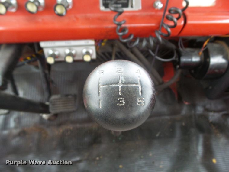 image for item DA7113 1972 Ford C707  pumper fire truck