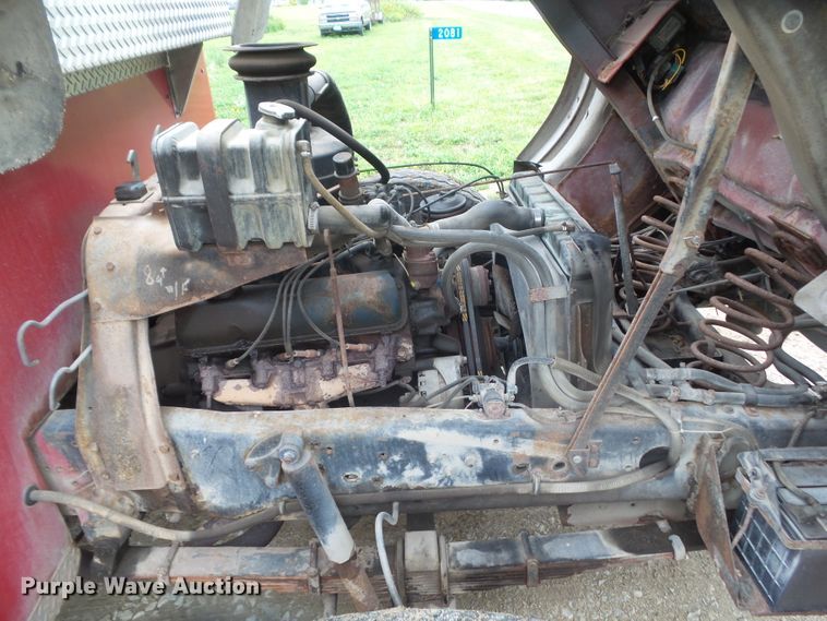 image for item DA7113 1972 Ford C707  pumper fire truck