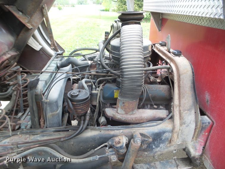 image for item DA7113 1972 Ford C707  pumper fire truck