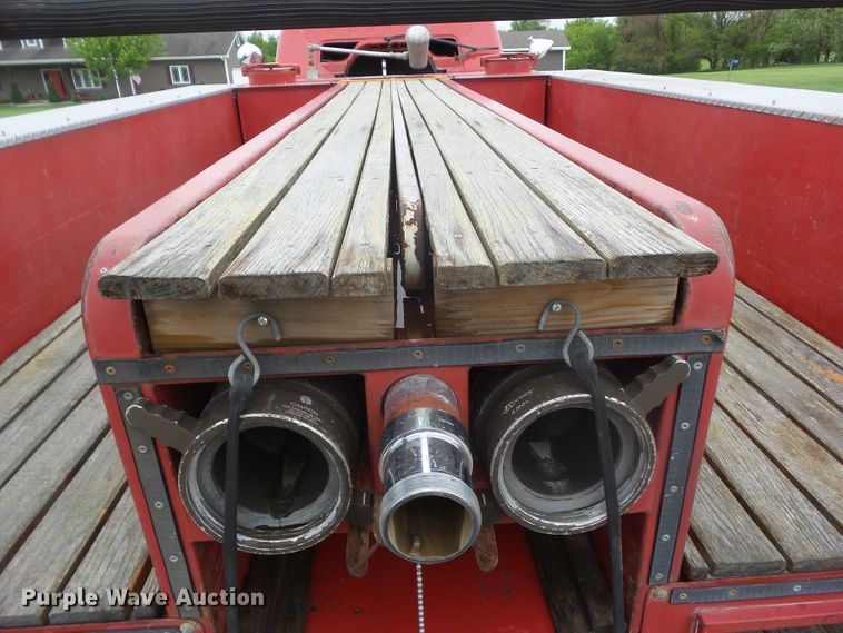 image for item DA7113 1972 Ford C707  pumper fire truck