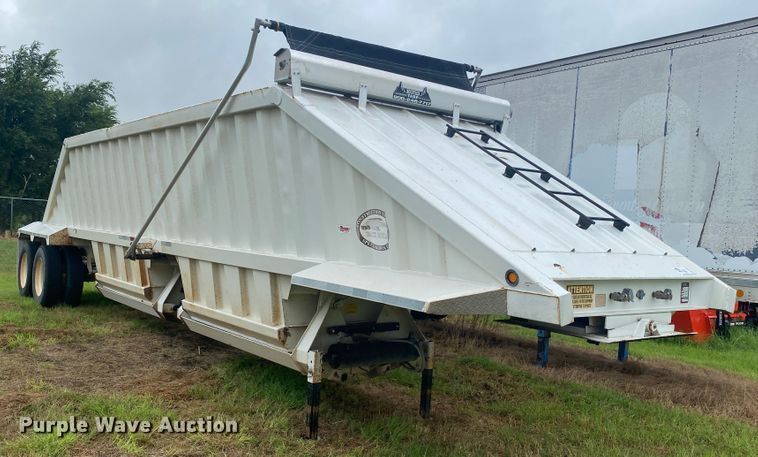 image for item DK7996 2008 Construction Trailer Specialists BDT-40DH  bottom dump trailer