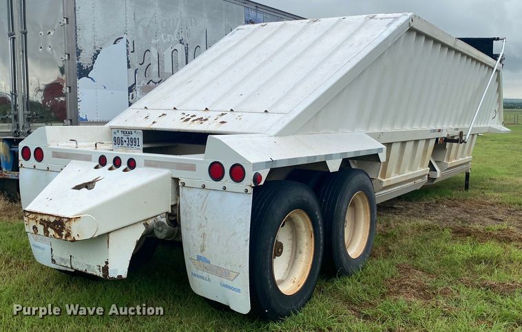image for item DK7996 2008 Construction Trailer Specialists BDT-40DH  bottom dump trailer