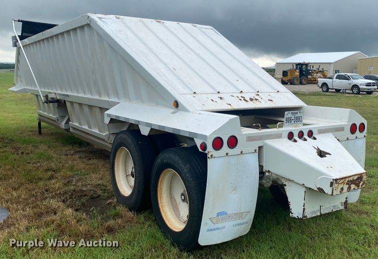 image for item DK7996 2008 Construction Trailer Specialists BDT-40DH  bottom dump trailer