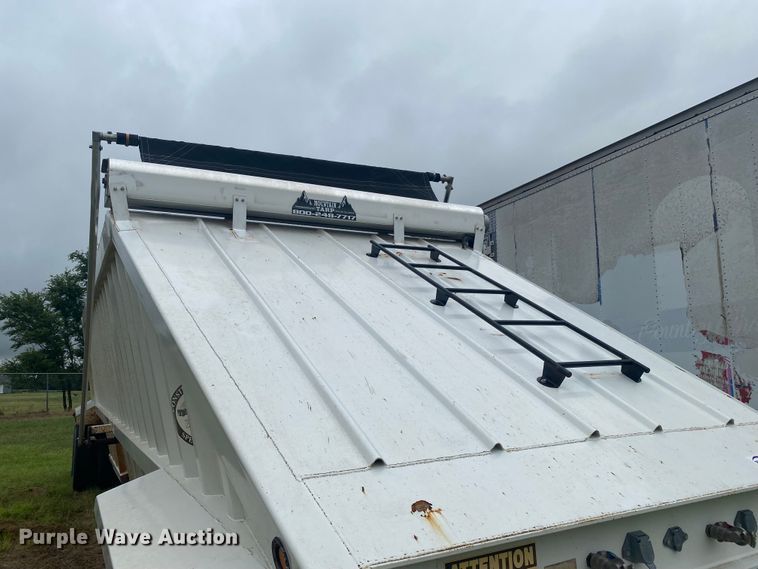 image for item DK7996 2008 Construction Trailer Specialists BDT-40DH  bottom dump trailer