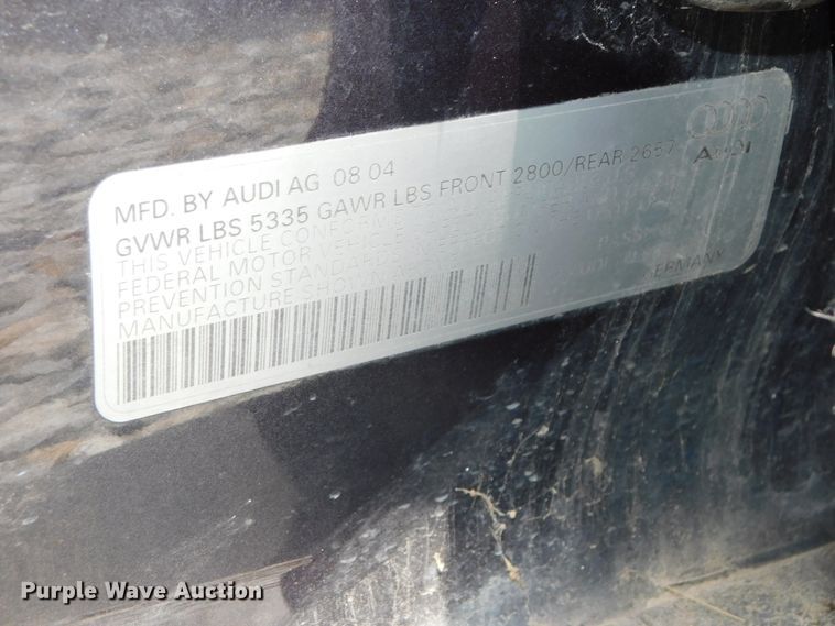 image for item DK8583 2005 Audi A6