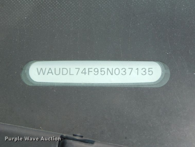 image for item DK8583 2005 Audi A6
