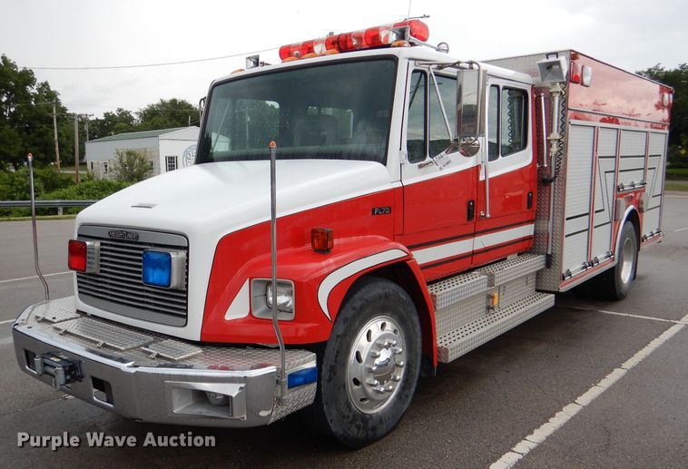 image for item DL3407 1995 Freightliner FL70  rescue vehicle