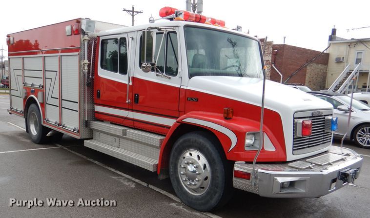 image for item DL3407 1995 Freightliner FL70  rescue vehicle