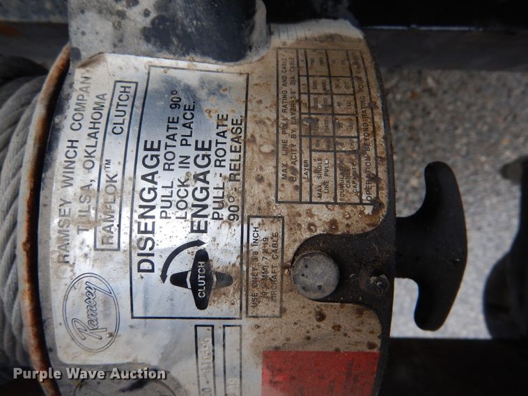 image for item DL3407 1995 Freightliner FL70  rescue vehicle