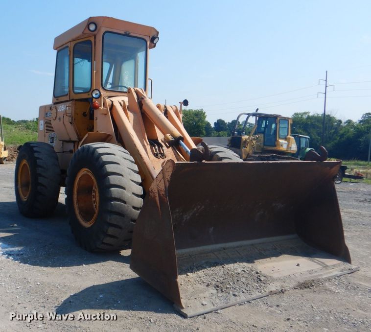 image for item DM3849 1976 John Deere 544B  wheel loader