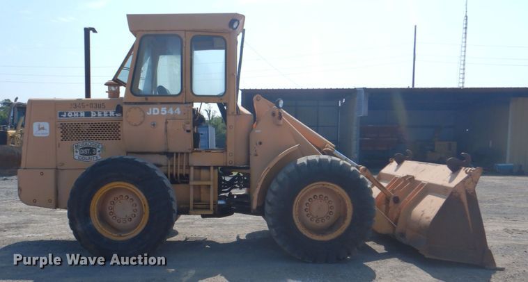 image for item DM3849 1976 John Deere 544B  wheel loader