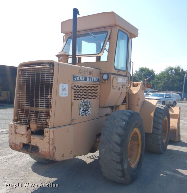 image for item DM3849 1976 John Deere 544B  wheel loader