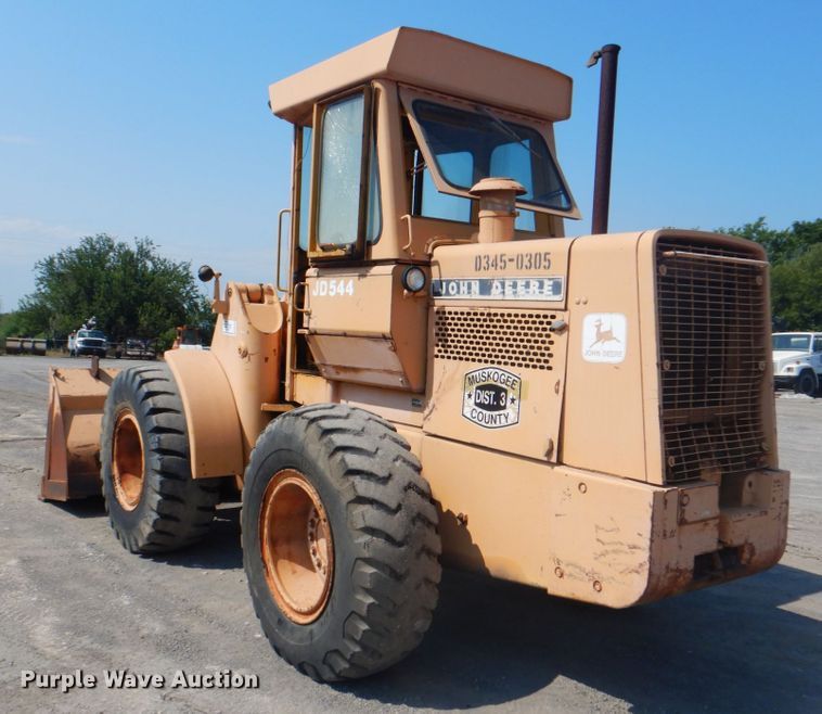 image for item DM3849 1976 John Deere 544B  wheel loader