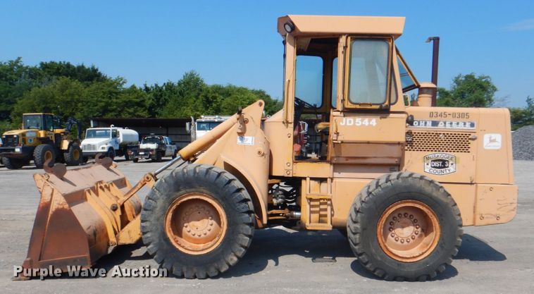 image for item DM3849 1976 John Deere 544B  wheel loader