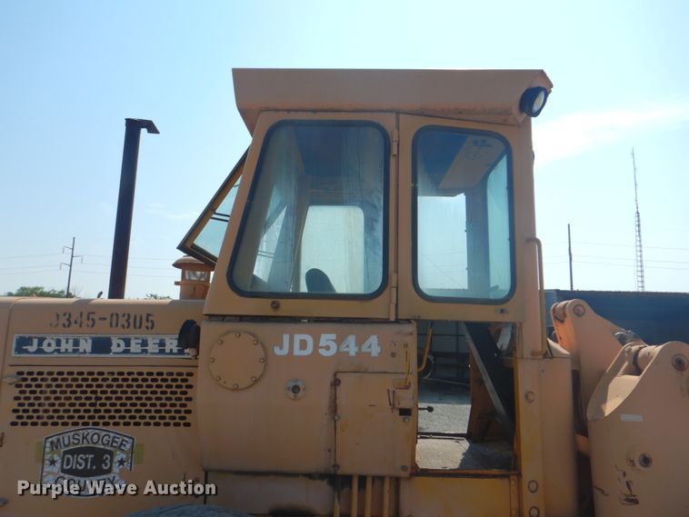 image for item DM3849 1976 John Deere 544B  wheel loader