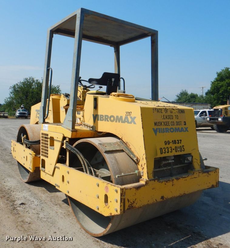 image for item DM3850 2004 Vibromax 752C  double drum vibratory roller