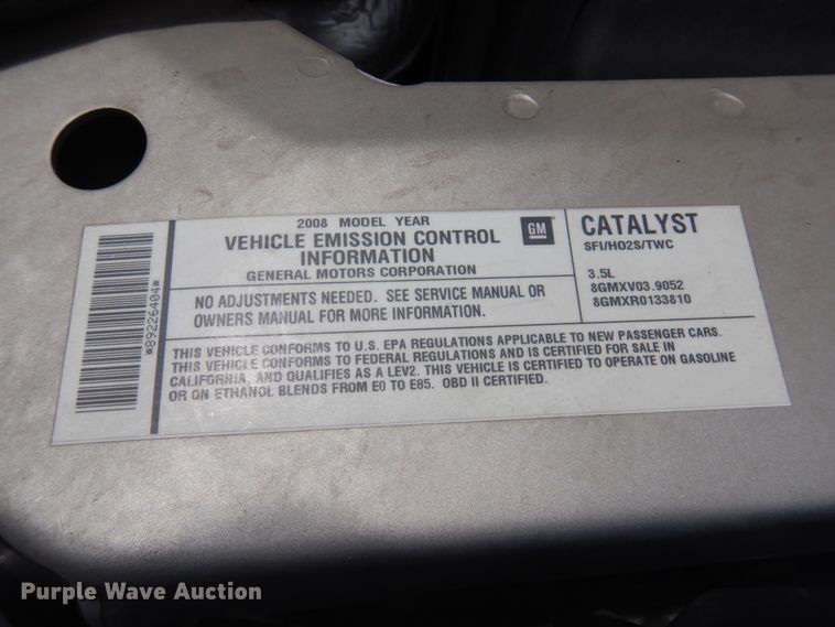 image for item DM5254 2008 Chevrolet Impala