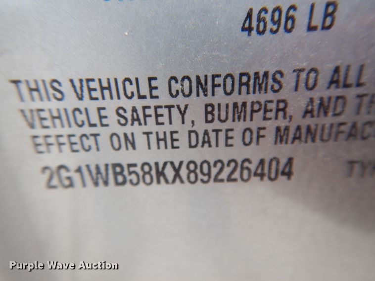 image for item DM5254 2008 Chevrolet Impala