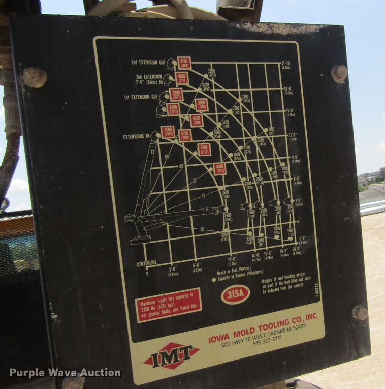 image for item EV9254 1986 Ford LN8000  utility / service truck