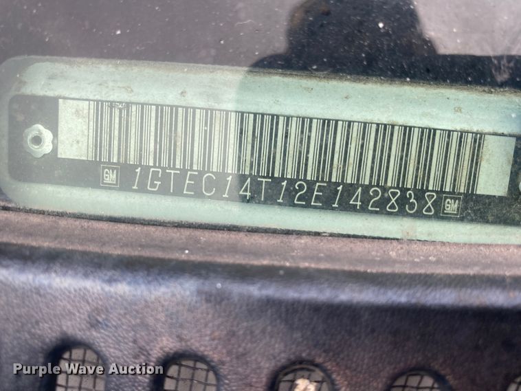 image for item EX9581 2002 GMC Sierra 1500  pickup truck