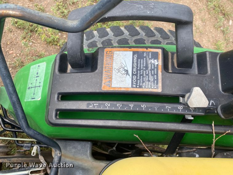 image for item EX9583 2008 John Deere 2320  MFWD tractor