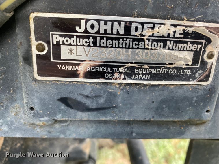 image for item EX9583 2008 John Deere 2320  MFWD tractor