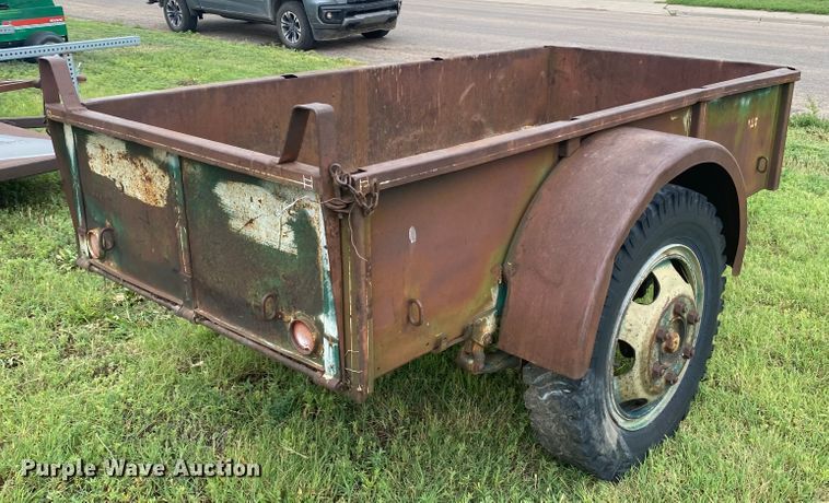 image for item EX9589 Utility trailer