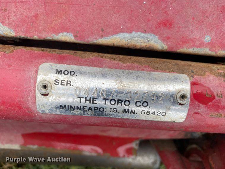 image for item EX9592 Toro Greensmaster 3100  ZTR lawn mower