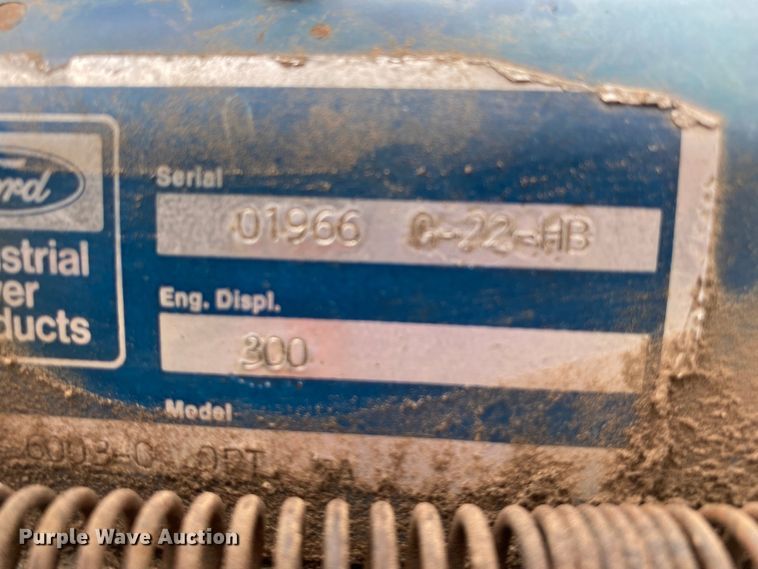 image for item EX9594 Ford  engine