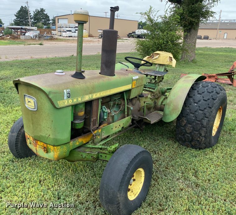 image for item EX9595 1969 John Deere 1020  tractor