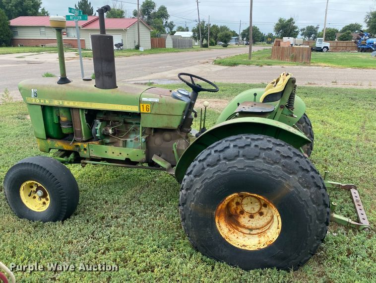 image for item EX9595 1969 John Deere 1020  tractor
