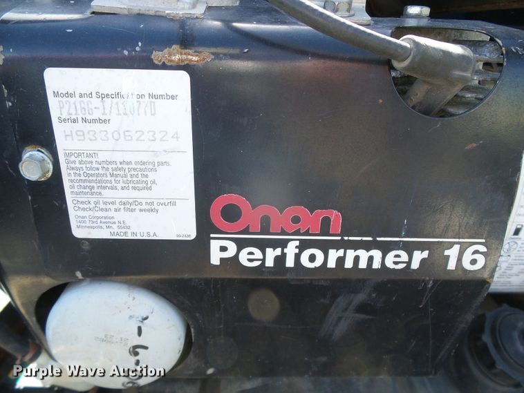 image for item GR9456 Miller Bobcat 225G  welder/generator