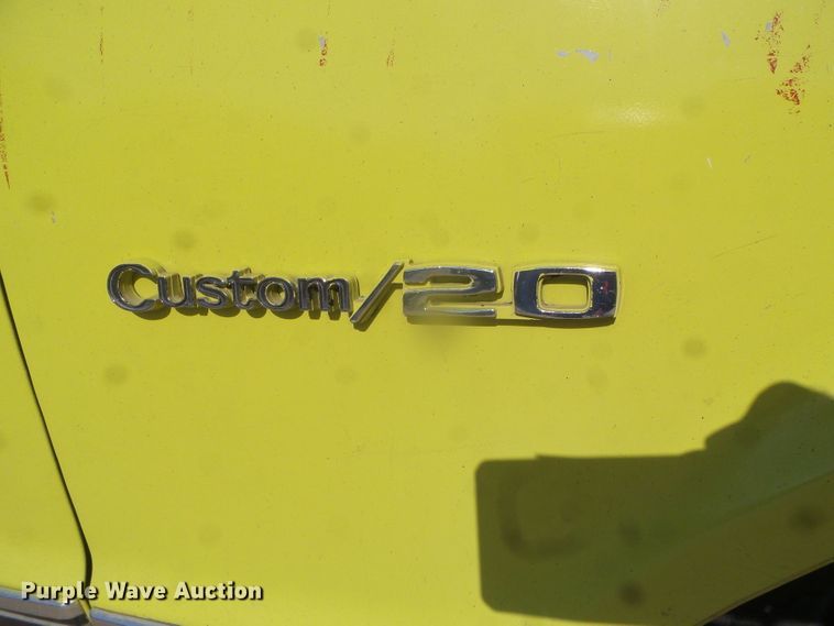 image for item GR9472 1972 Chevrolet K20  utility bed pickup truck