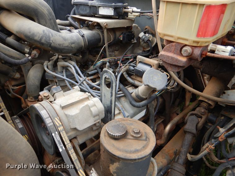 image for item HC9280 1994 Ford F600  dump flatbed truck