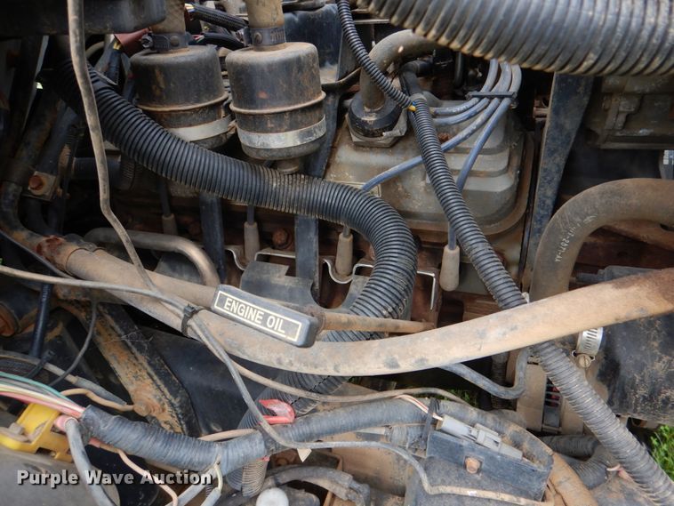 image for item HC9280 1994 Ford F600  dump flatbed truck