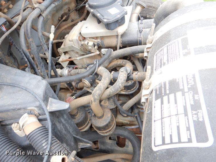 image for item HC9280 1994 Ford F600  dump flatbed truck