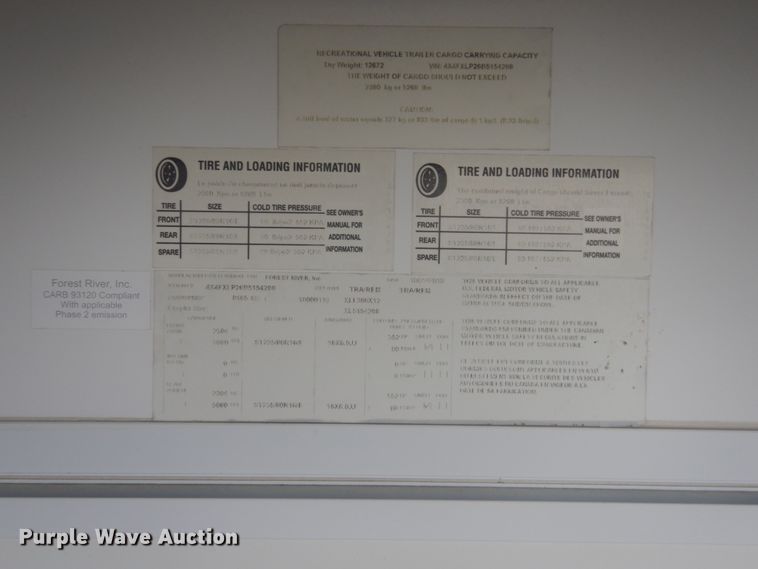 image for item HI9912 2011 Forest River XLR   toy hauler camper