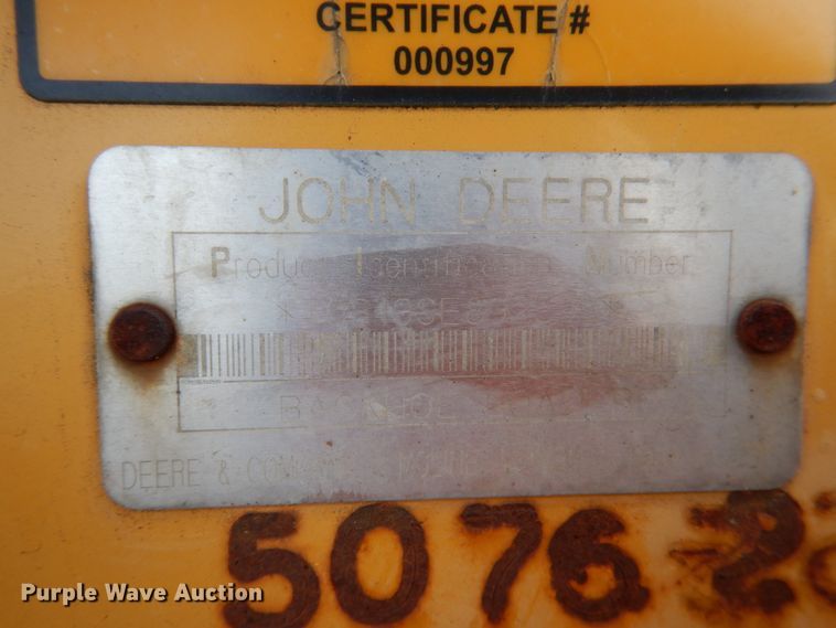 image for item IA9955 2000 John Deere 310SE  backhoe